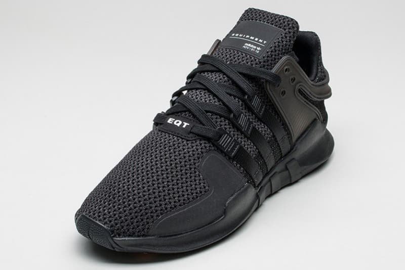 adidas Originals EQT Support ADV 迎來最新「Triple Black」配色