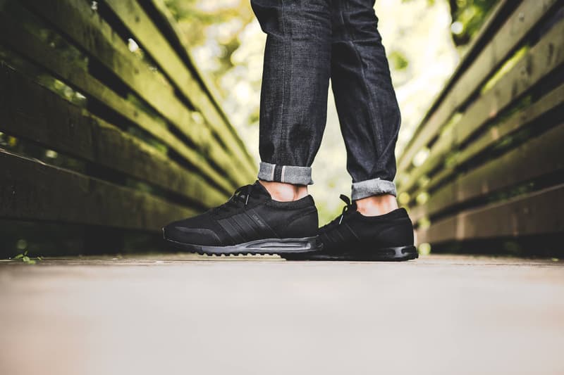 adidas originals los angeles triple black