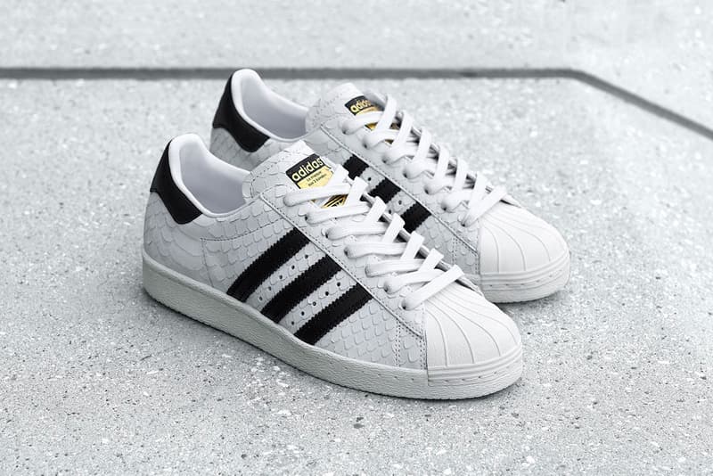 質感滿載！adidas Originals Superstar 80s 全新配色設計「Snakeskin」