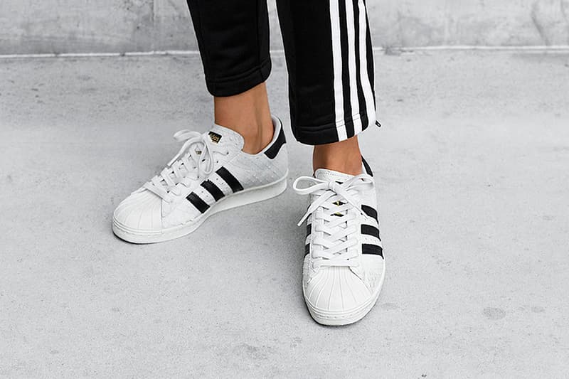 質感滿載！adidas Originals Superstar 80s 全新配色設計「Snakeskin」