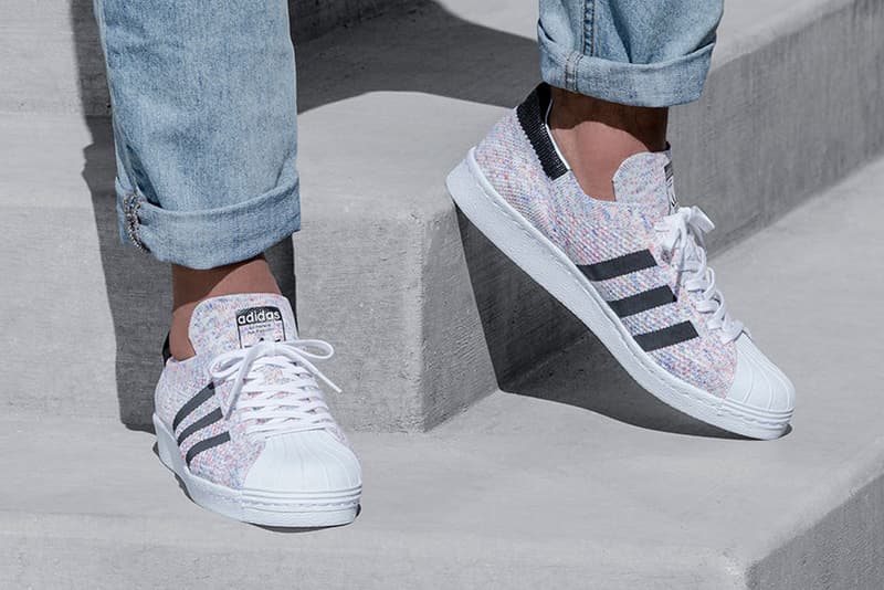 adidas originals superstar 80s primeknit multicolor new color