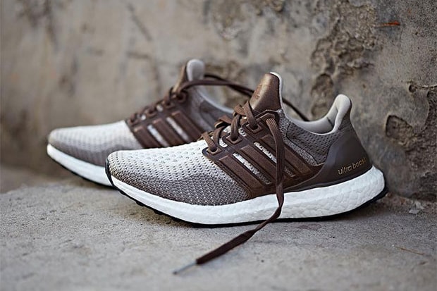 adidas Ultra Boost Leather Chocolate