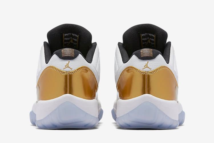 Air Jordan 11 Low 全新配色設計「Metallic Gold」