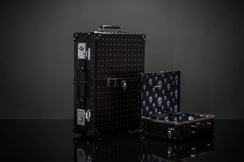 Alexander McQueen x Globe-Trotter 聯名限量旅行箱系列