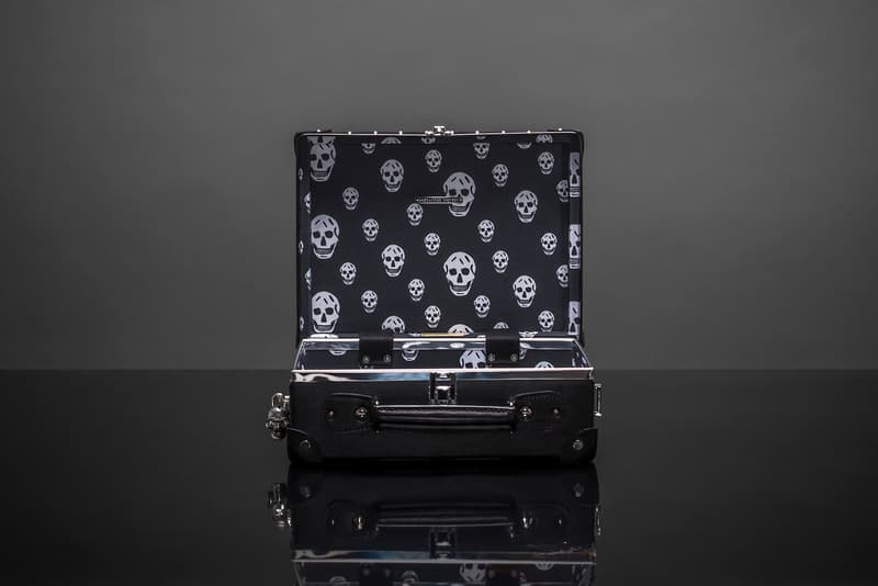 Alexander McQueen x Globe-Trotter 聯名限量旅行箱系列