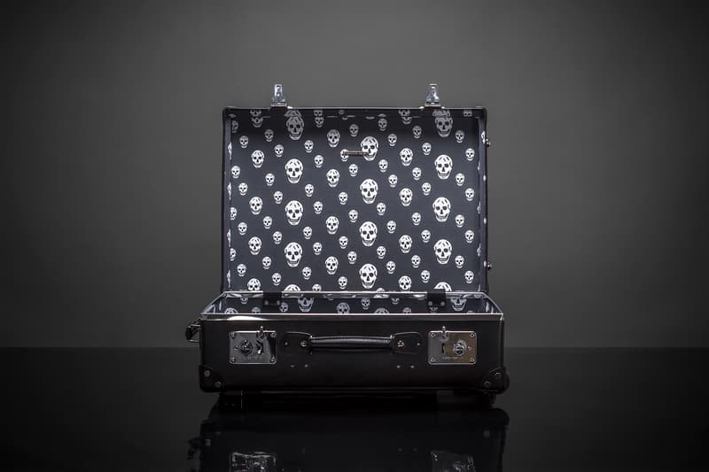 Alexander McQueen x Globe-Trotter 聯名限量旅行箱系列