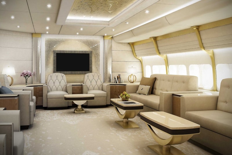 私人訂製超奢華 Boeing 747 客機