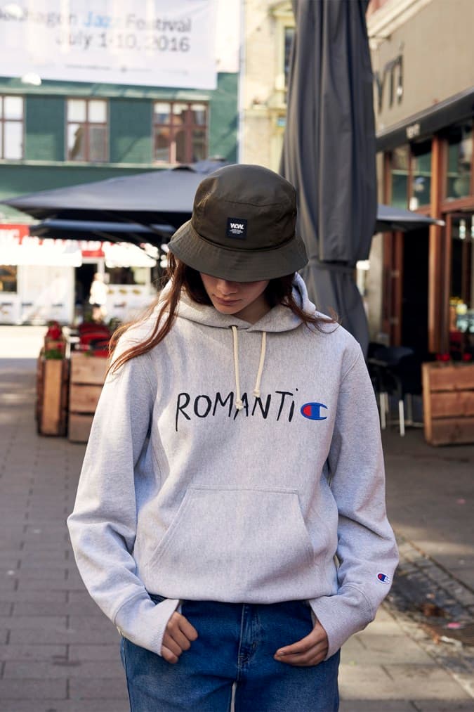 Wood Wood x Champion 聯名「RomantiC」別注系列