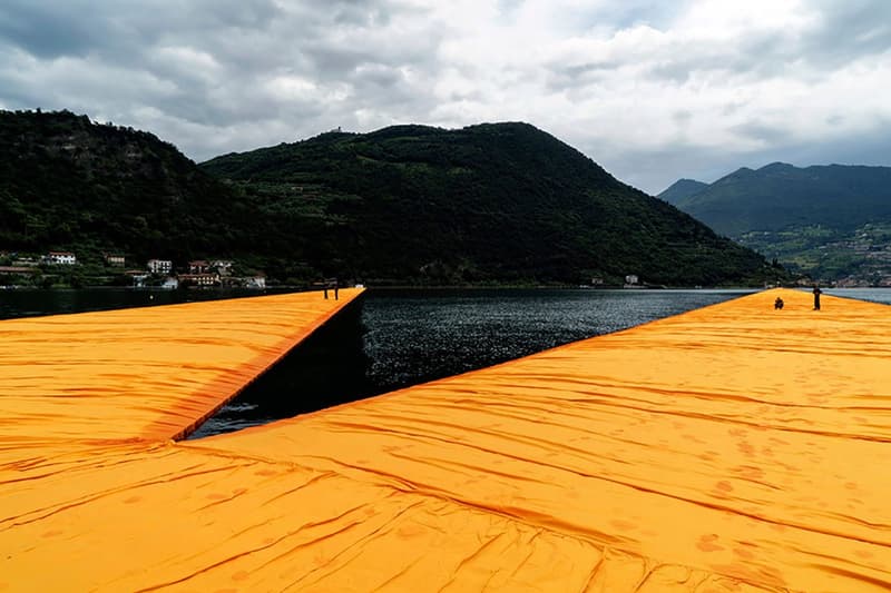 保加利亞藝術家 Christo 最新大型裝置「The Floating Piers」於意大利展出