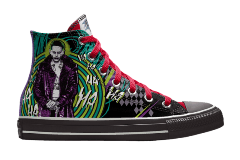 Converse 為 Chuck Taylor All Star 開放《Suicide Squad》電影主題定製選項