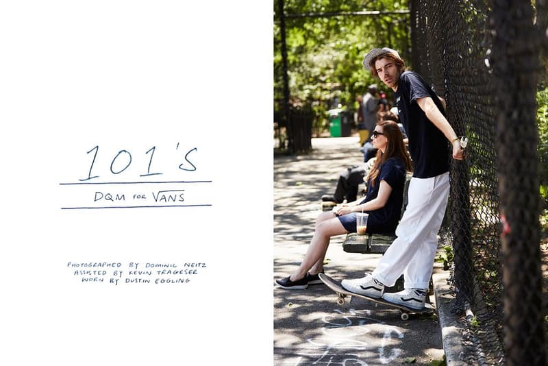 尼龍綁帶加持！DQM x Vans Sk8-Hi Reissue LX「101's」聯名系列