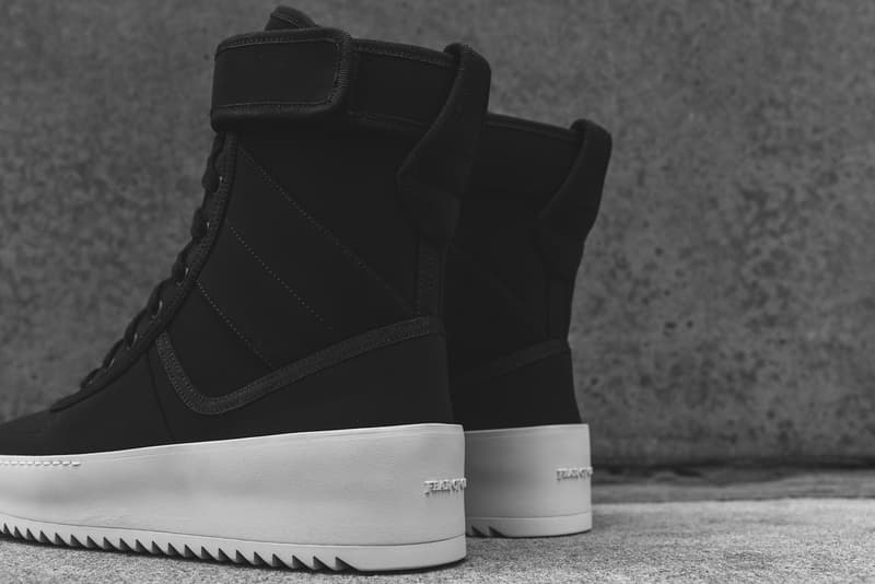 近賞 Fear of God 首雙鞋款 Military Sneaker「Black Nylon」配色