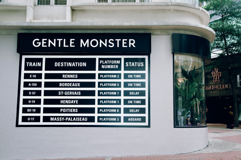 gentle monster hong kong flagship store the platform