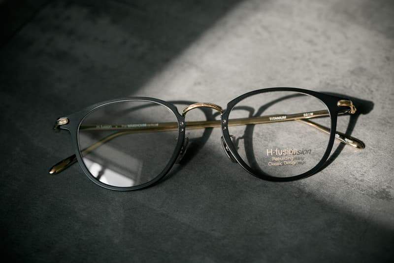 H-fusion x the WAREHOUSE optical 兩週年聯名 HF-501W 鏡架登場