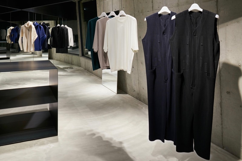 走進 Issey Miyake Homme Plissé 男裝系列主題零售空間