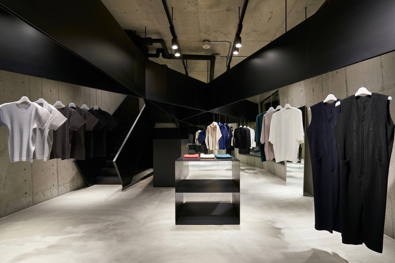 走進 Issey Miyake Homme Plissé 男裝系列主題零售空間
