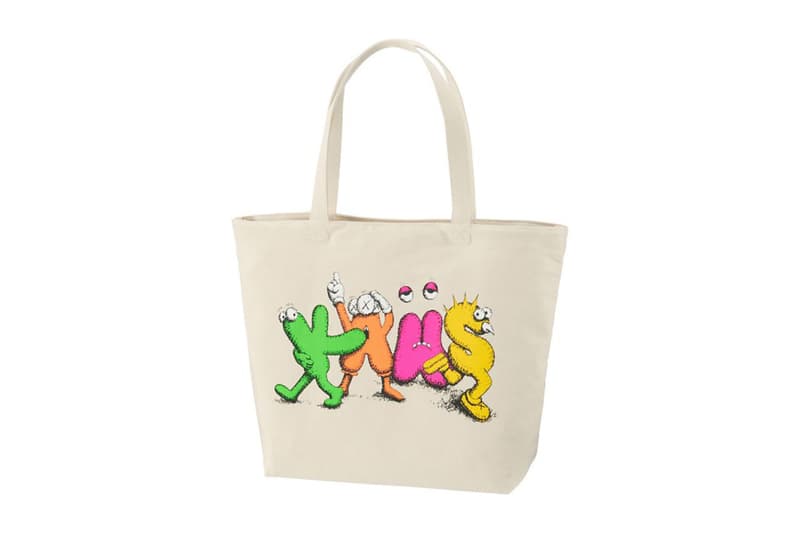 KAWS x Uniqlo 聯名 Tote Bag 系列