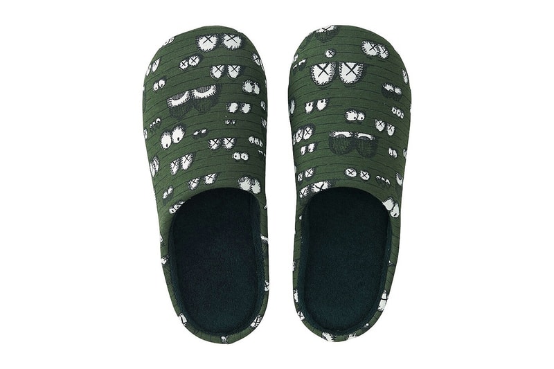 kaws x uniqlo ut relaunch at hong kong with room shoes