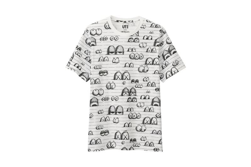 kaws x uniqlo ut relaunch at hong kong with room shoes
