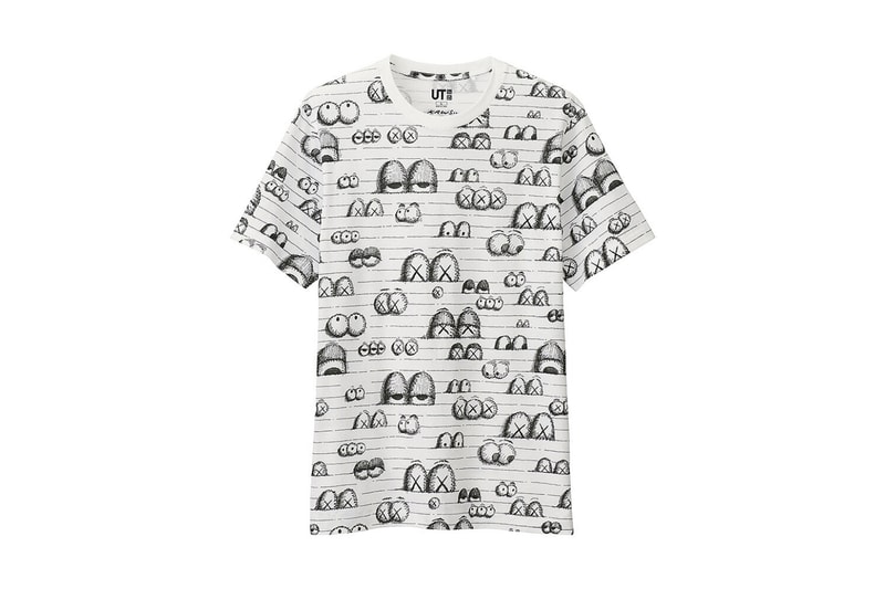 kaws x uniqlo ut relaunch at hong kong with room shoes