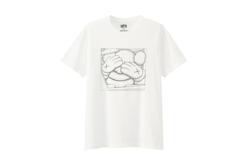 kaws x uniqlo ut relaunch at hong kong with room shoes