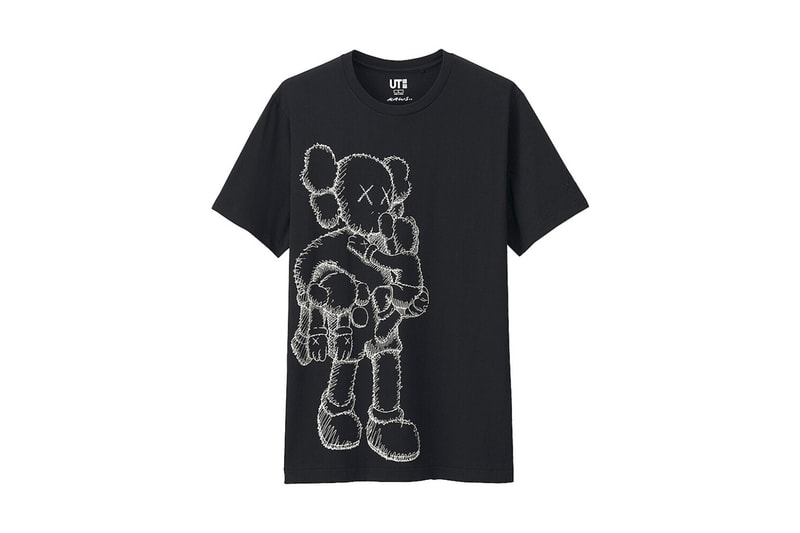 kaws x uniqlo ut relaunch at hong kong with room shoes