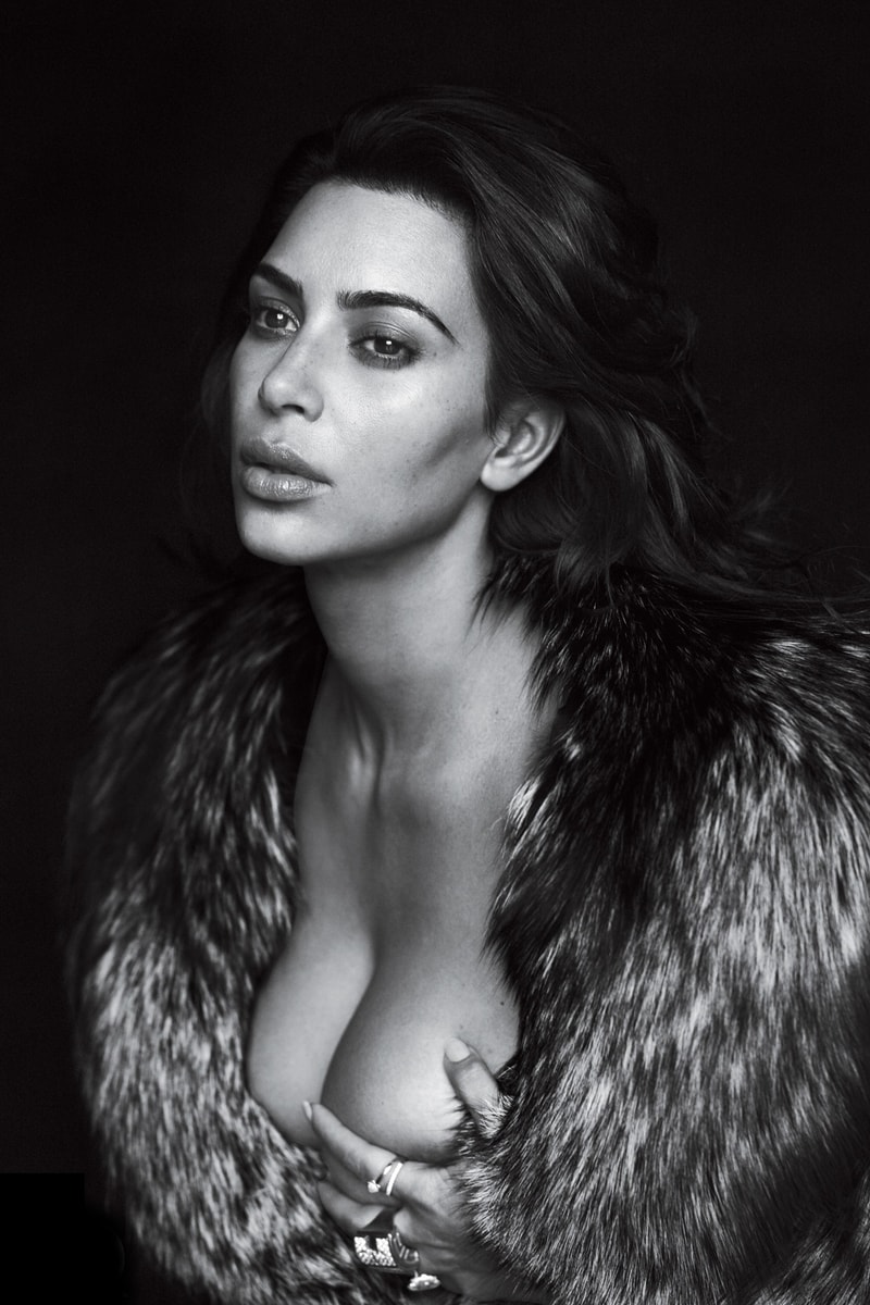 Kim Kardashian 全裸演繹《GQ》特刊「Love, Sex and Madness」時尚大片