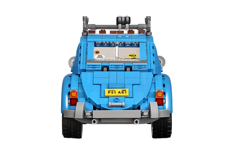 LEGO 打造 Volkswagen Beetle Type-1 積木玩具