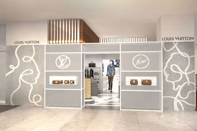 LOUIS VUITTON x fragment design 期間限定店即將開催