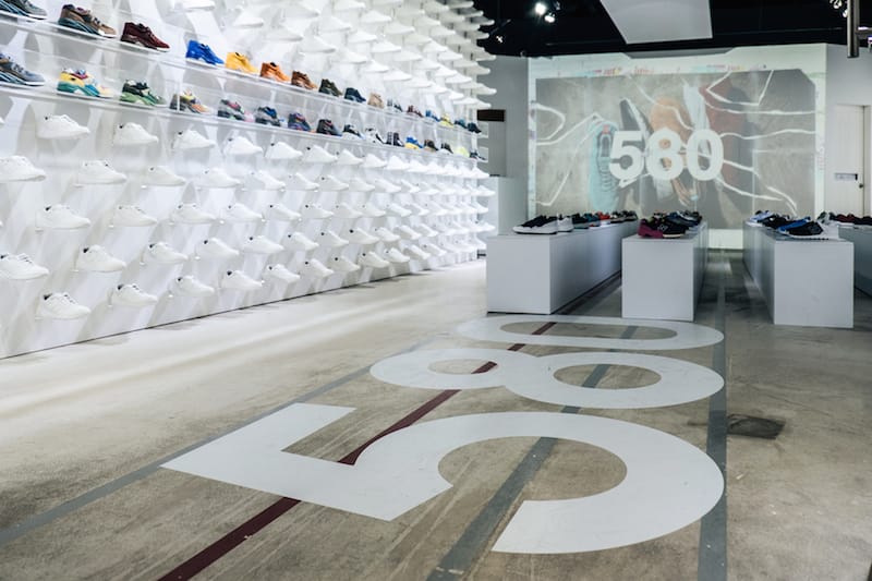 率先走進 New Balance 580 系列 20 周年紀念 Pop-up Gallery @ Scape  Orchard