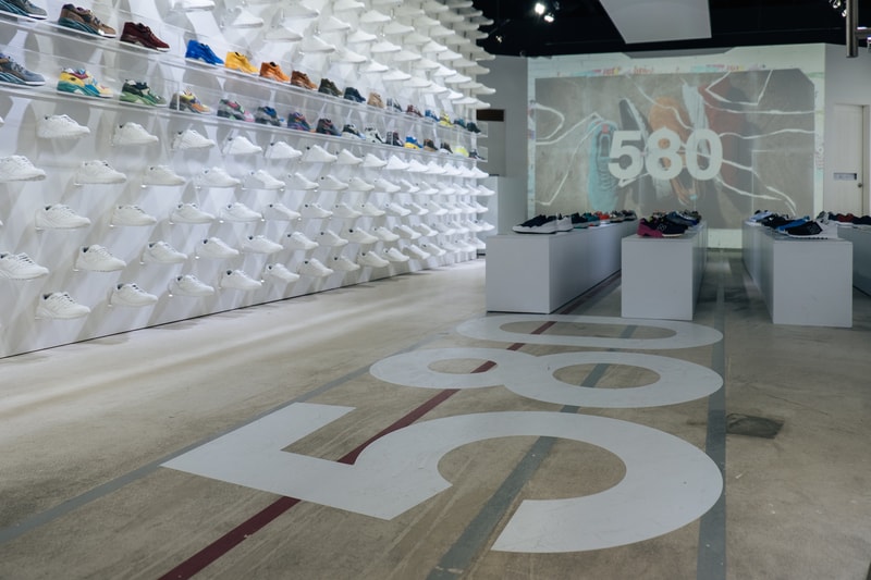 率先走進 New Balance 580 系列 20 周年紀念 Pop-up Gallery @ Scape  Orchard