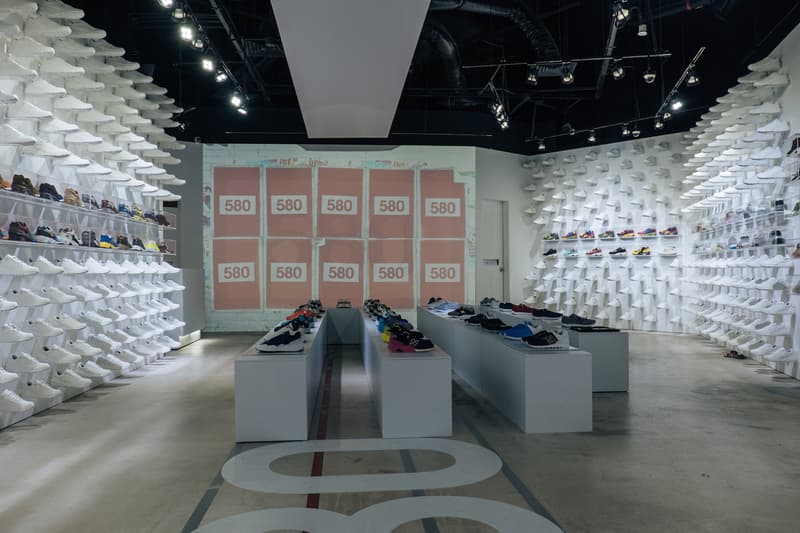 率先走進 New Balance 580 系列 20 周年紀念 Pop-up Gallery @ Scape  Orchard