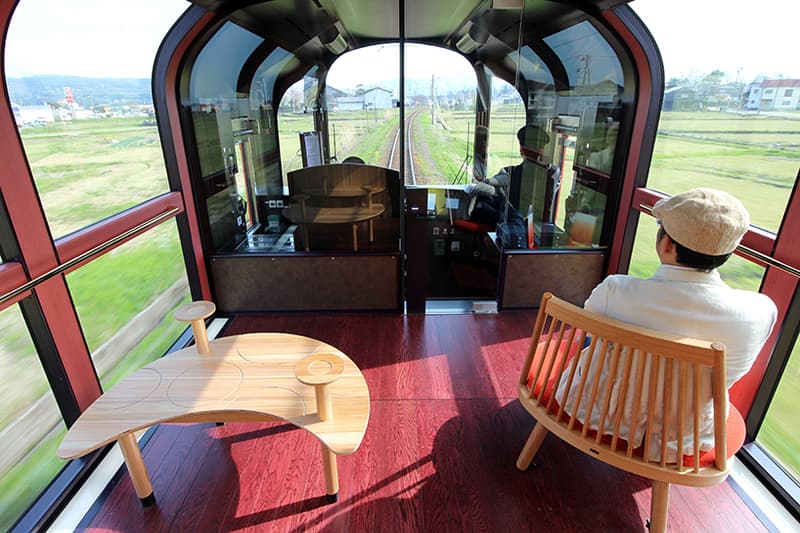 CHIBANSEN/nextstations 打造「開放式」全景視野觀光列車