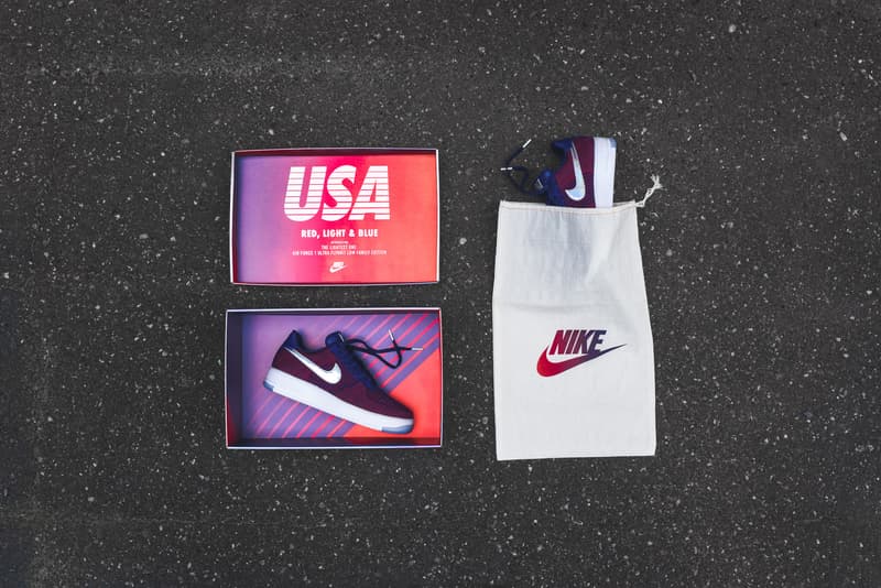 Nike Air Force 1 Ultra Flyknit Low PRM 全新配色設計「USA Family Edition」