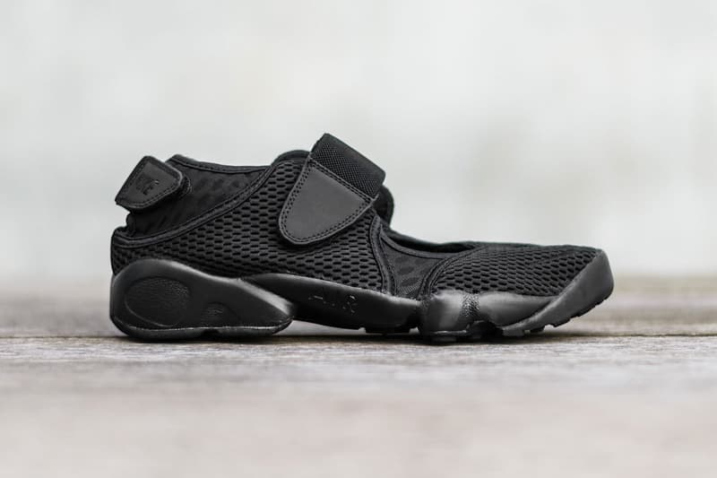 Nike Air Rift「Breathe」全黑配色設計