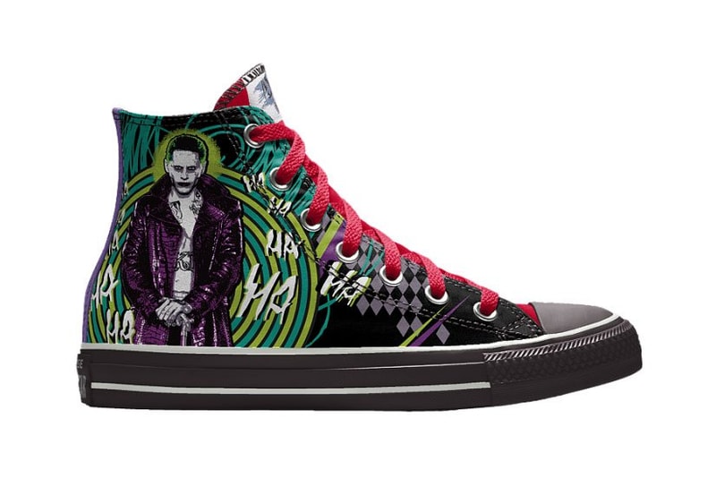 Converse 為 Chuck Taylor All Star 開放《Suicide Squad》電影主題定製選項