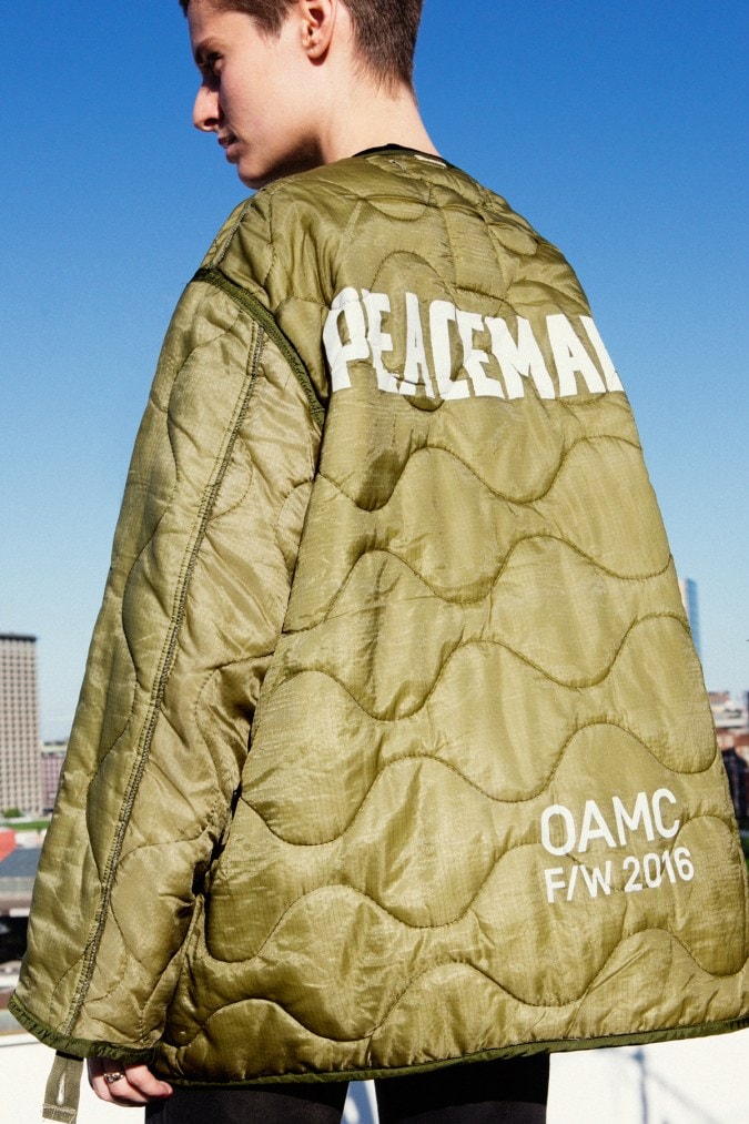 OAMC 為 colette 獨家推出「Peacemaker」Staff Jacket 
