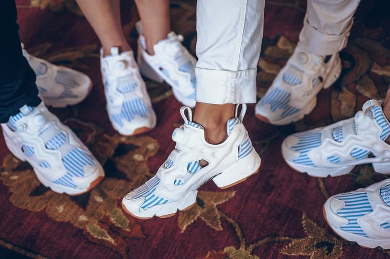 Sneaker Politics x Reebok 聯名 Instapump Fury「Seersucker Thursday」鞋款