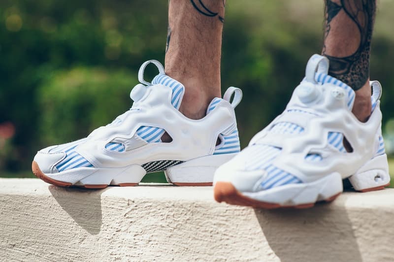 Sneaker Politics x Reebok 聯名 Instapump Fury「Seersucker Thursday」鞋款