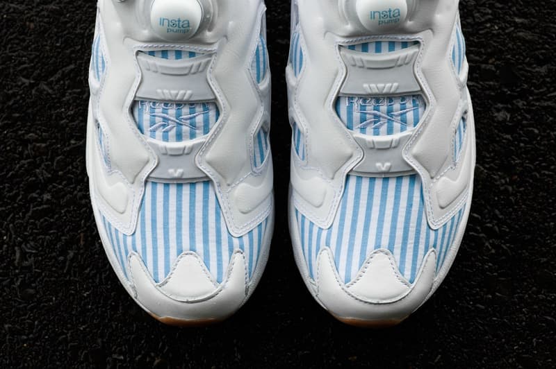 Sneaker Politics x Reebok 聯名 Instapump Fury「Seersucker Thursday」鞋款