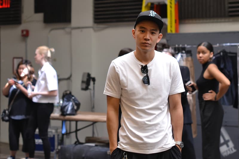 Backstage at Public School's 2017 Spring/Summer Collection