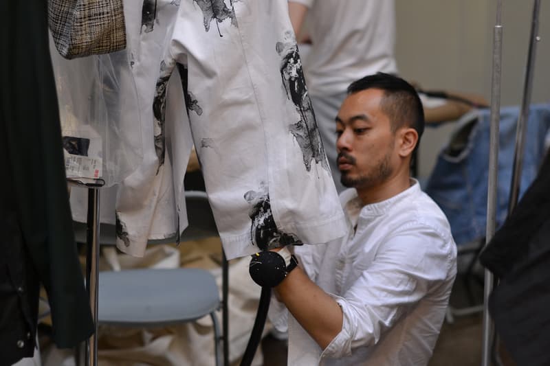 Backstage at Public School's 2017 Spring/Summer Collection