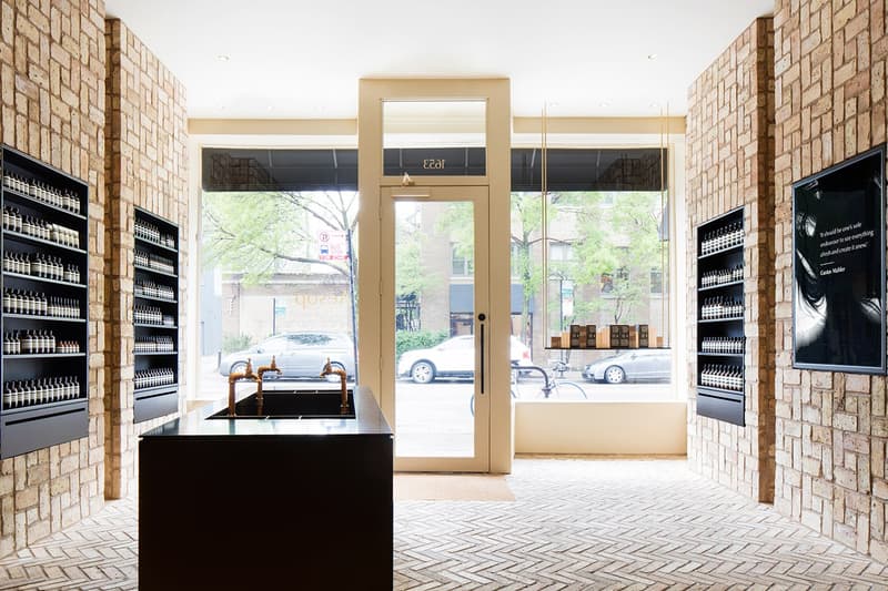 Aēsop 採用回收石磚打造全新 Chicago 門店