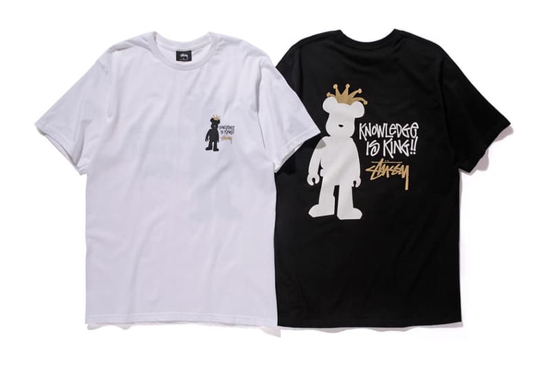 以 Bearbrick 作主題！Medicom Toy 與 Stussy 推出 20 週年紀念 T-Shirts