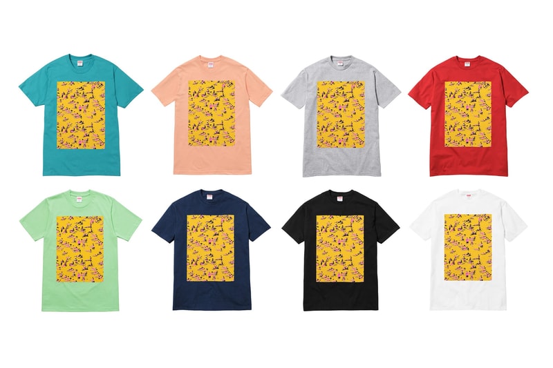 Supreme 2016 夏季新款 T-Shirt 即將上架