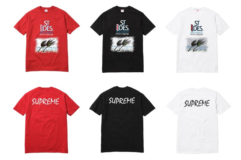 Supreme 2016 夏季新款 T-Shirt 即將上架