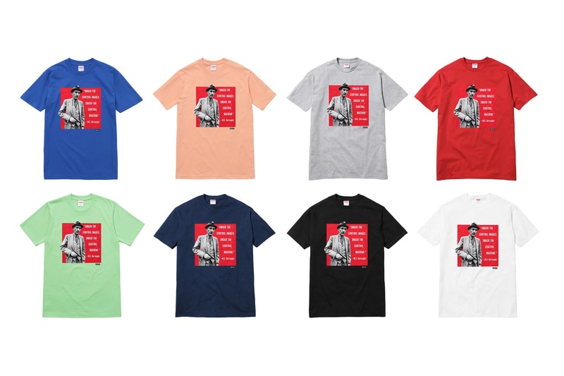 Supreme 2016 夏季新款 T-Shirt 即將上架