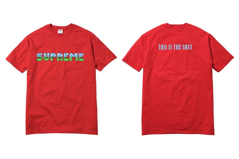Supreme 2016 夏季新款 T-Shirt 即將上架