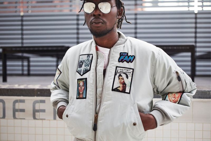 Theophilus London 親身示範－超限量小野洋子、Warhol x Basquiat 名人圖章軍事外套
