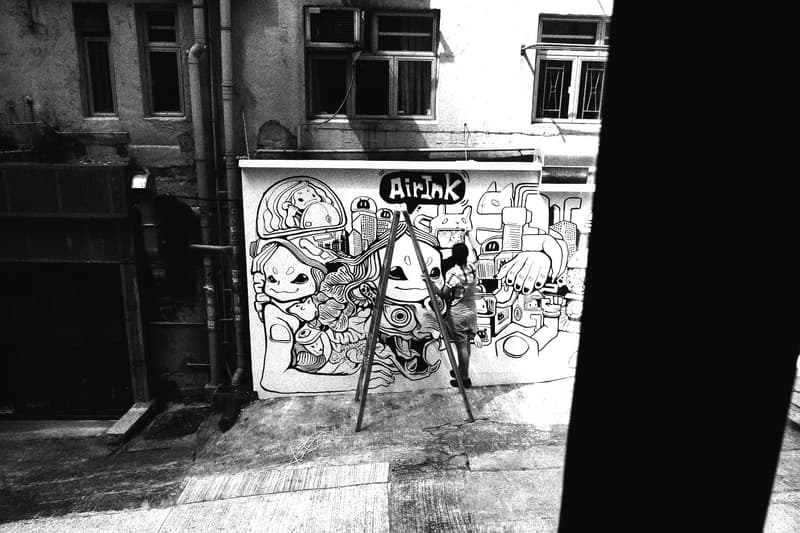 街頭藝術家齊集上環  Air-Ink 墨水釋放無限可能